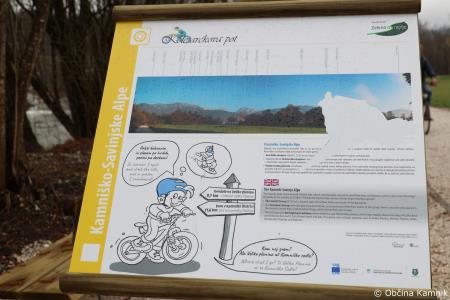 Z zasaditvijo dreves smo uradno odprli kolesarsko povezavo Kamnik–Godič (91)